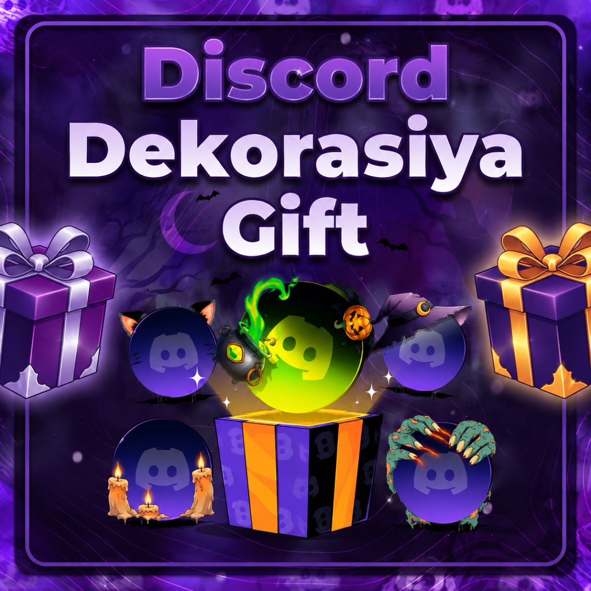 Discord Avatar Dekorasiyaları - 4.99-9.99$ (Gift)