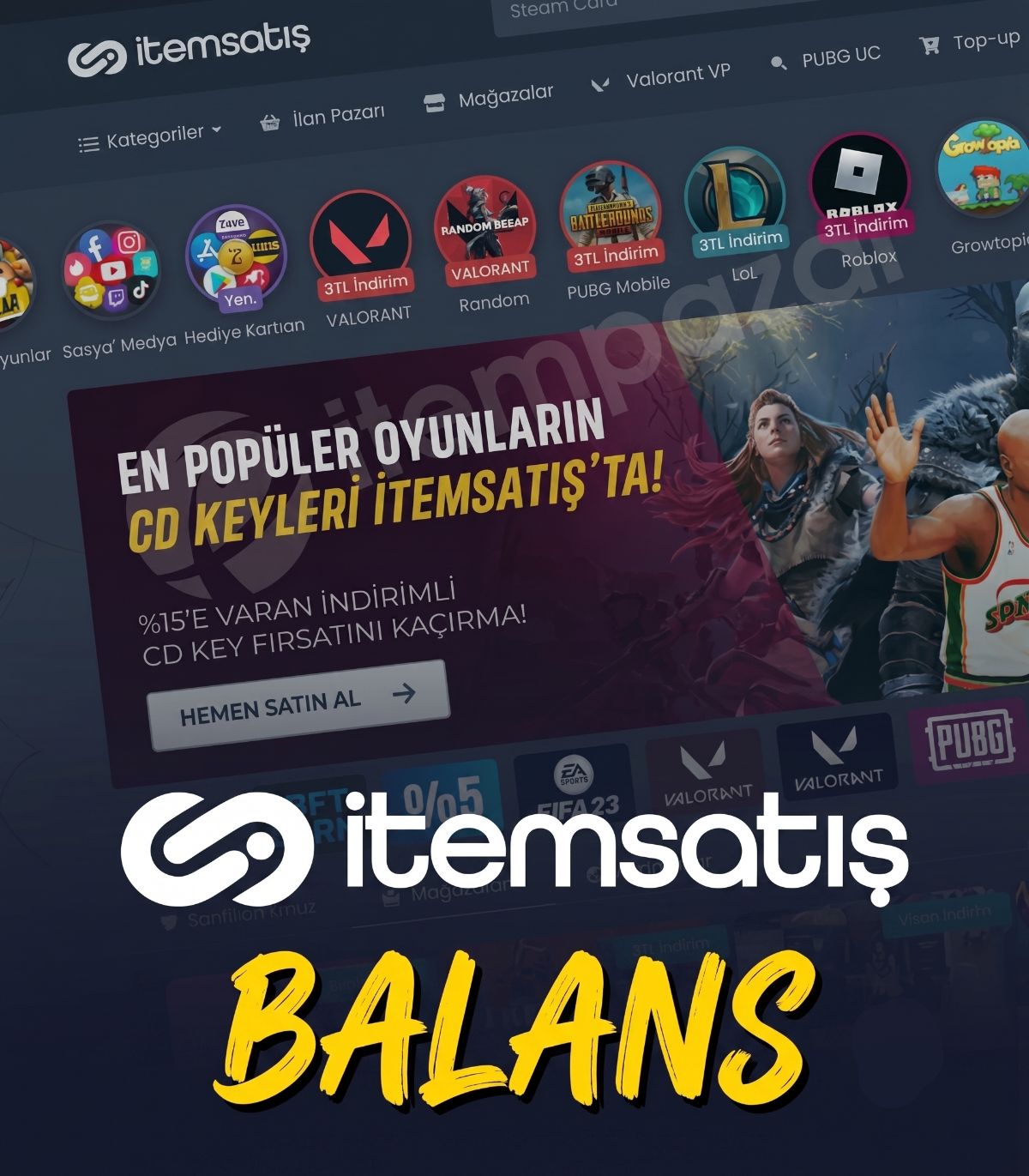 Itemsatış Bakiye Xidmətləri