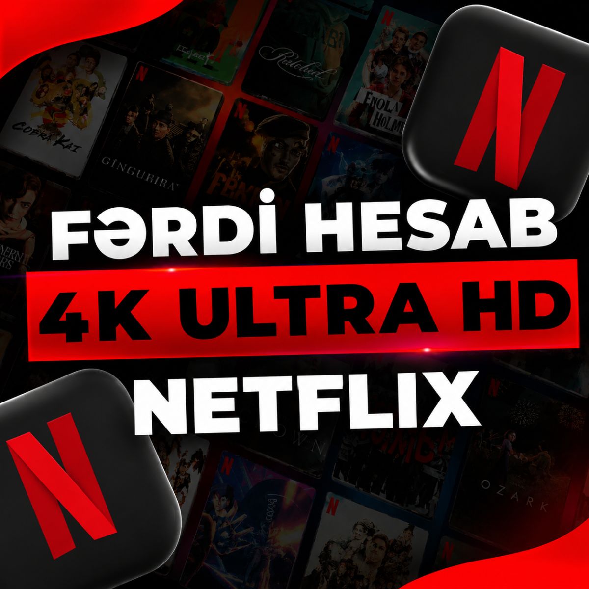 Netflix Premium (Fərdi Hesab)