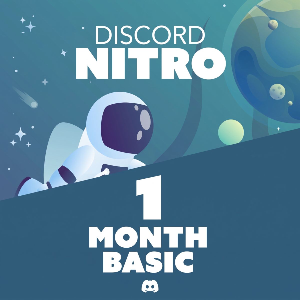 Discord Nitro Basic Gift (1 aylıq)